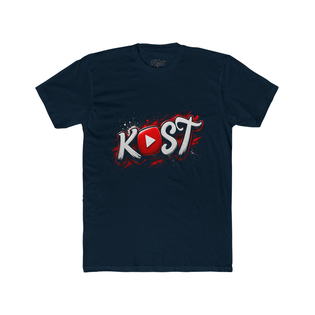 YouTuber 'Kost' Logo Tee — Graphic Streetwear Crewneck