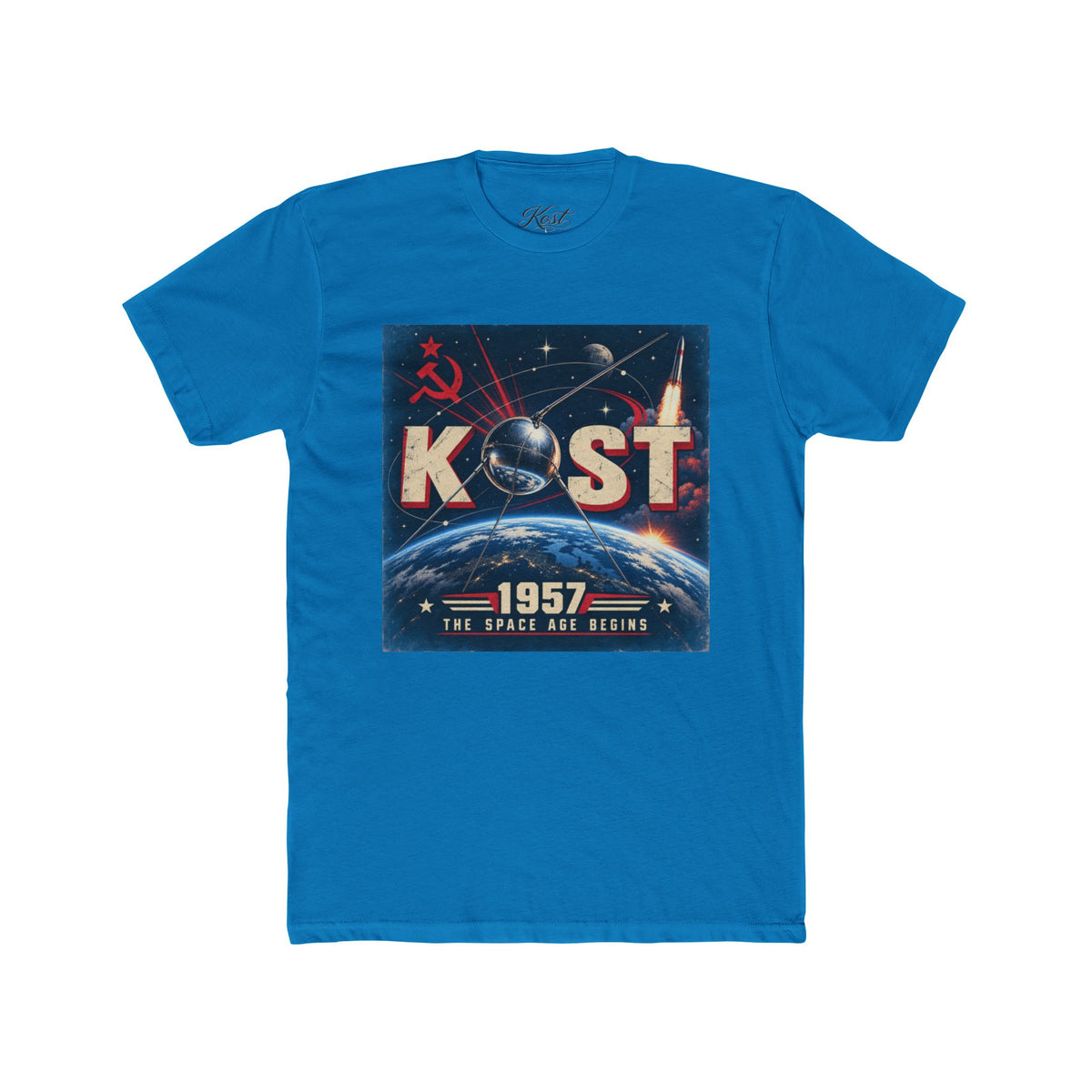 Vintage Sputnik 1957 T-Shirt — Retro Space Race Graphic Tee