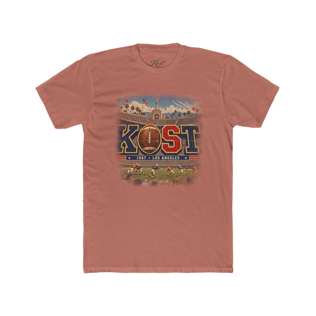 Costa Mesa Vintage Surf Tee — "COSTA" Retro Beach Graphic T-Shirt