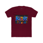 Graffiti 'KHOST' Art Tee - Vibrant Urban Streetwear Crewneck
