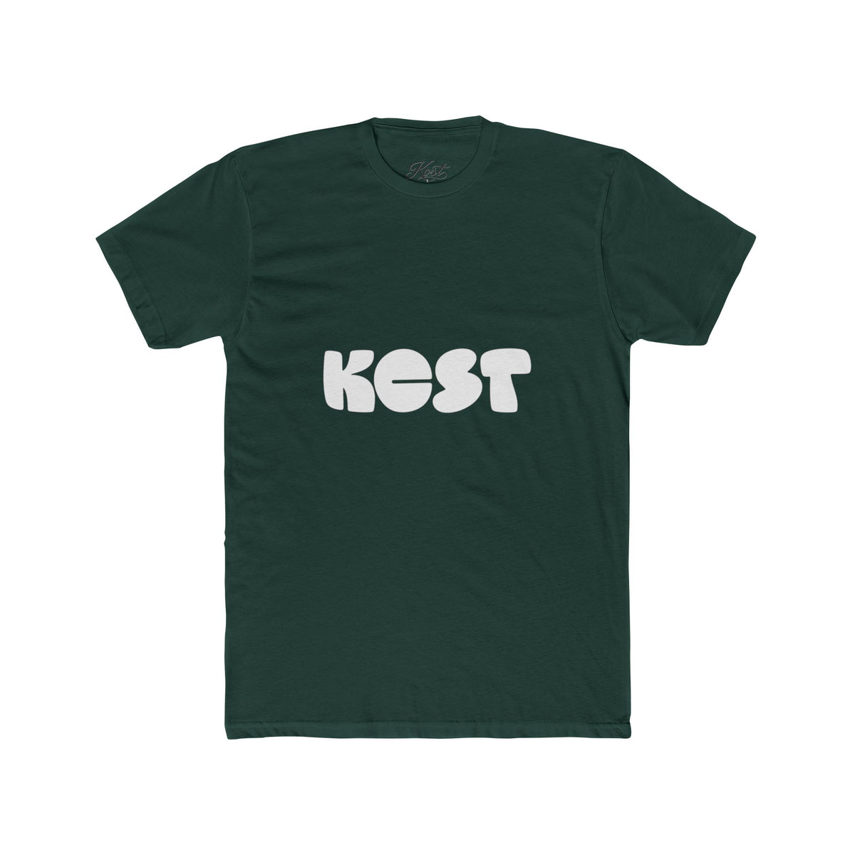 Kest Retro Bubble Logo Tee — Vintage-Inspired Graphic T-Shirt
