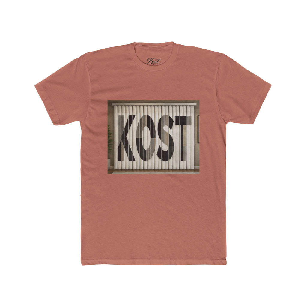 KOST Graphic Tee — Vintage Industrial Logo Cotton T-Shirt