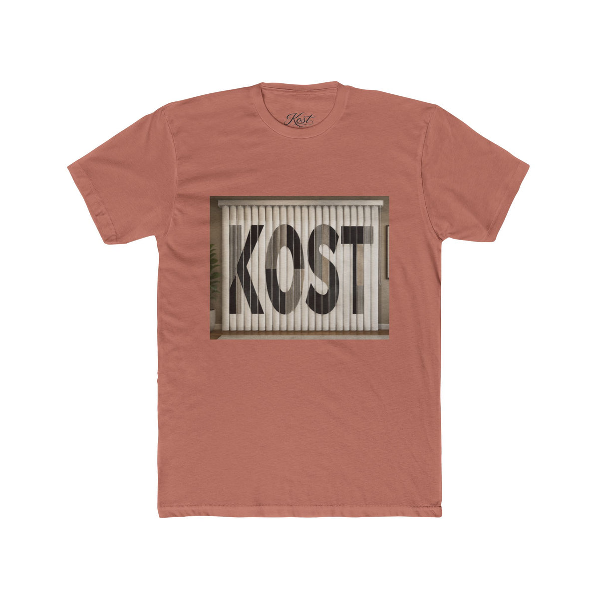 KOST Graphic Tee — Vintage Industrial Logo Cotton T-Shirt