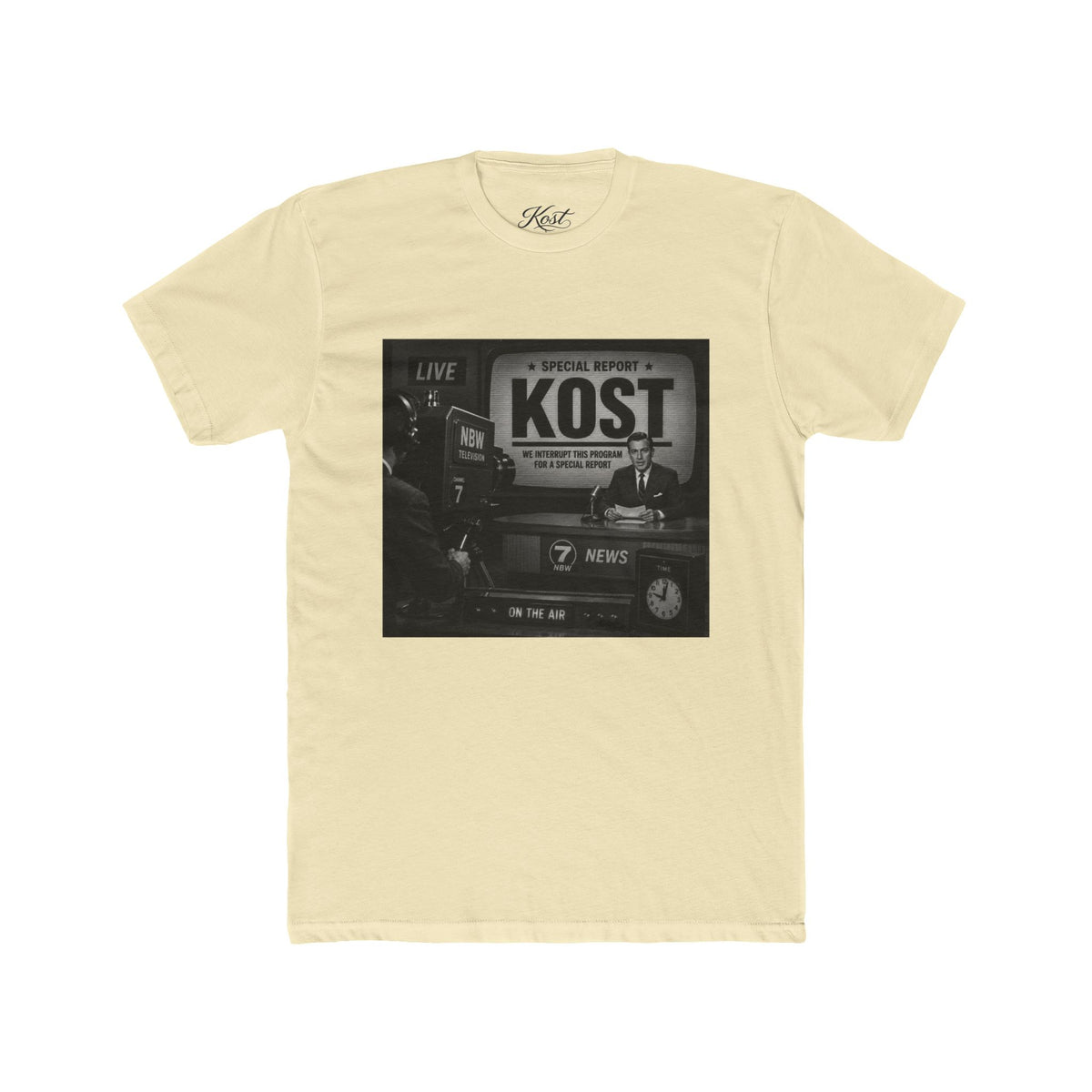 Unisex Cotton Crew Tee