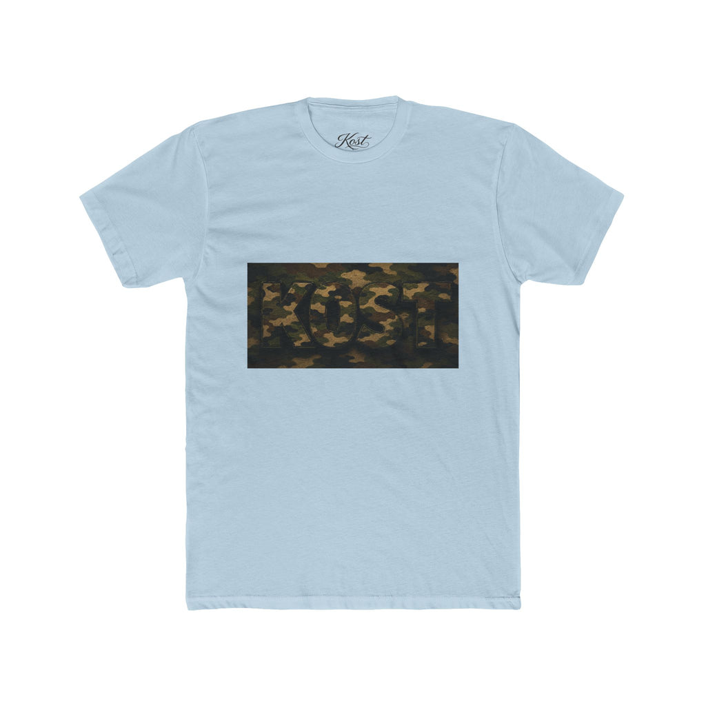 Abstract Camouflage Graphic T-Shirt