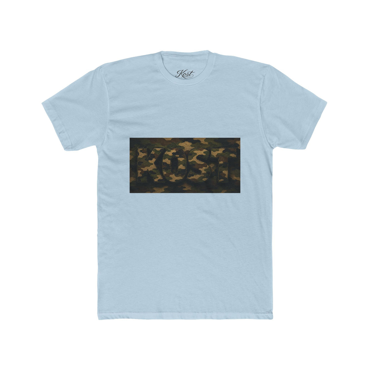 Abstract Camouflage Graphic T-Shirt