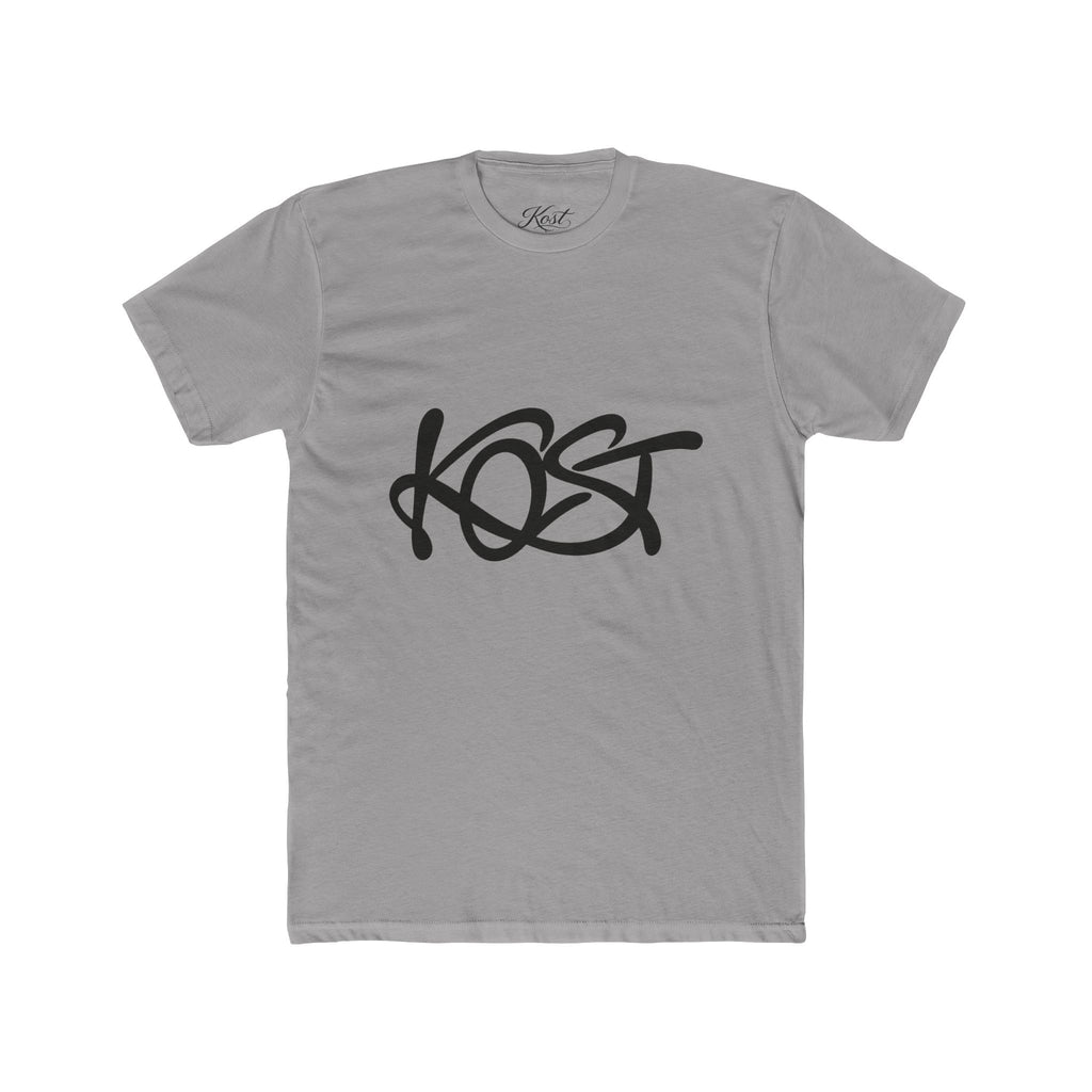 Kost Script Logo Tee — Minimalist Streetwear Cotton T‑Shirt