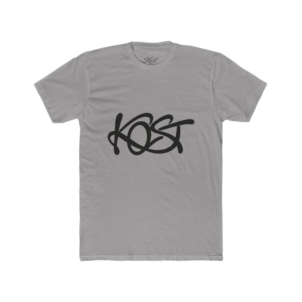 Kost Script Logo Tee — Minimalist Streetwear Cotton T‑Shirt