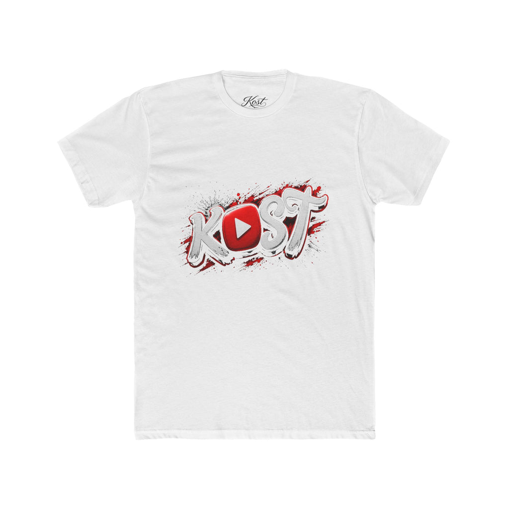 YouTuber 'Kost' Logo Tee — Graphic Streetwear Crewneck