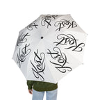 Kost Script Pattern Foldable Umbrella