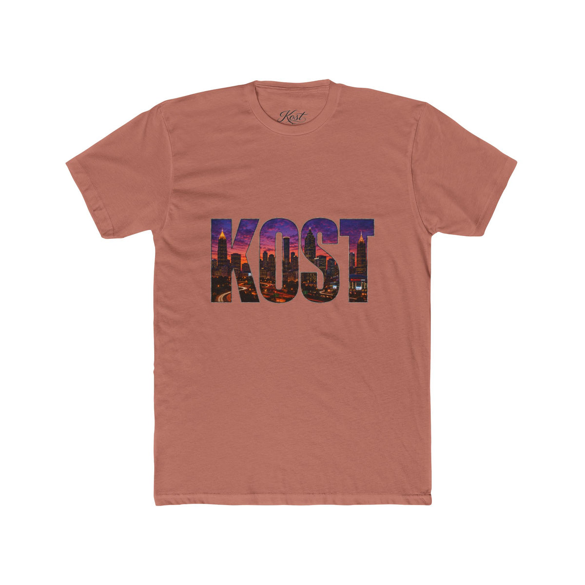 KOST Cityscape Graphic Tee — Urban Skyline Letters T-Shirt