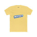 KOST Logo Tee — Retro Blue Gradient Graphic T-Shirt