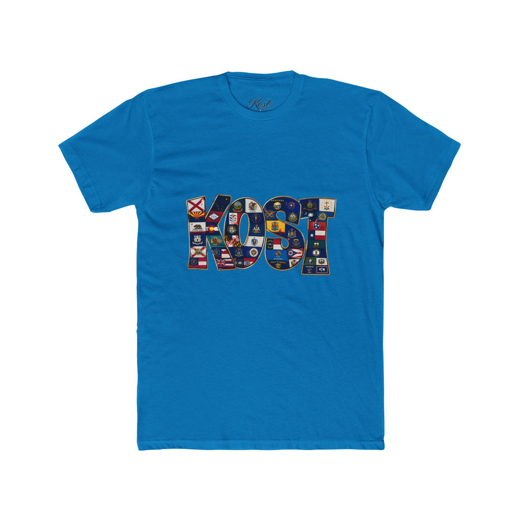 Lost Graphic T-Shirt — Retro Collage "LOST" Logo Tee