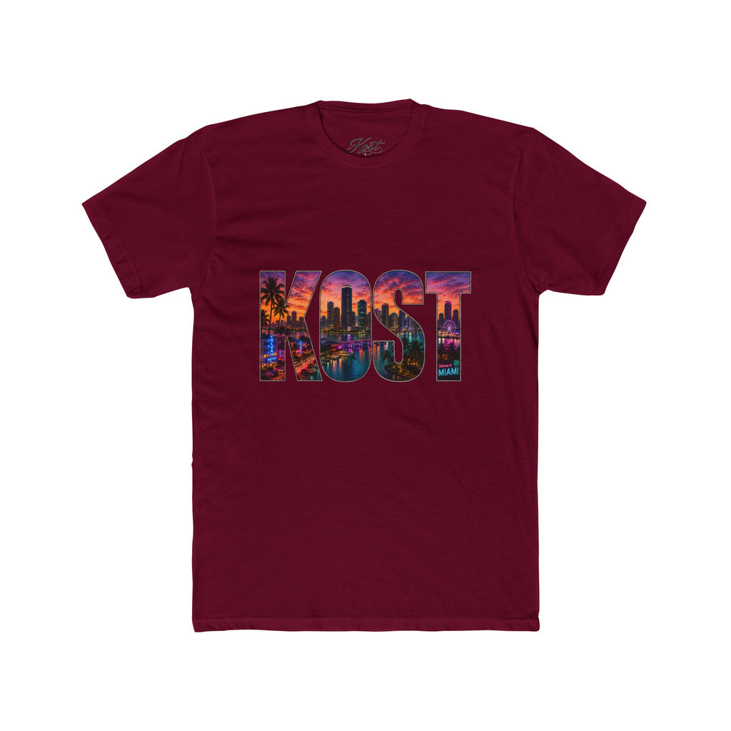 KOST Skyline Tee — Vintage Sunset City Graphic T-Shirt