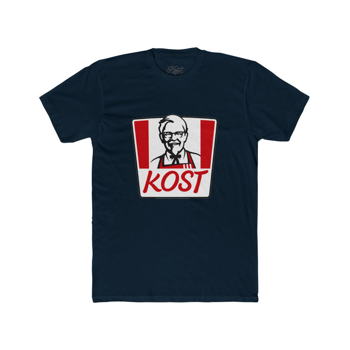 KOST Logo Tee — Retro Fast Food Style Graphic T-Shirt