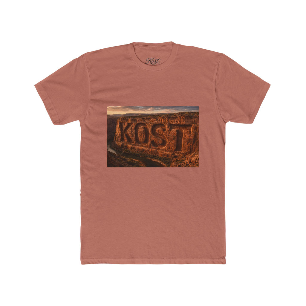KOST Canyon Graphic Tee — Vintage Desert Landscape T-Shirt