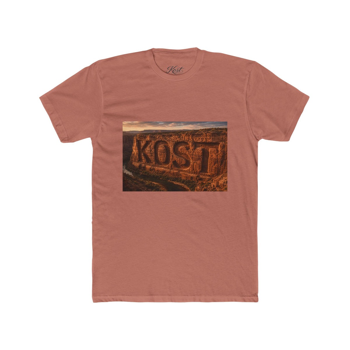 KOST Canyon Graphic Tee — Vintage Desert Landscape T-Shirt