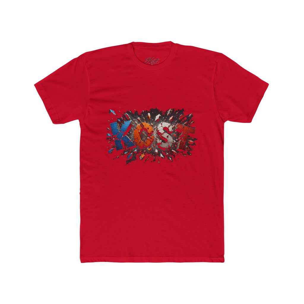Abstract Color Splash Graphic T-Shirt