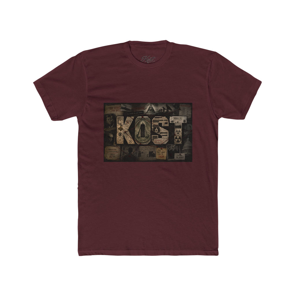 Lost Collage Crew Tee — Vintage Photo Graphic T‑Shirt