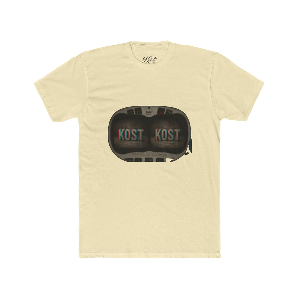 KOST Retro Camera Tee — Vintage Viewfinder Graphic Crew T-Shirt