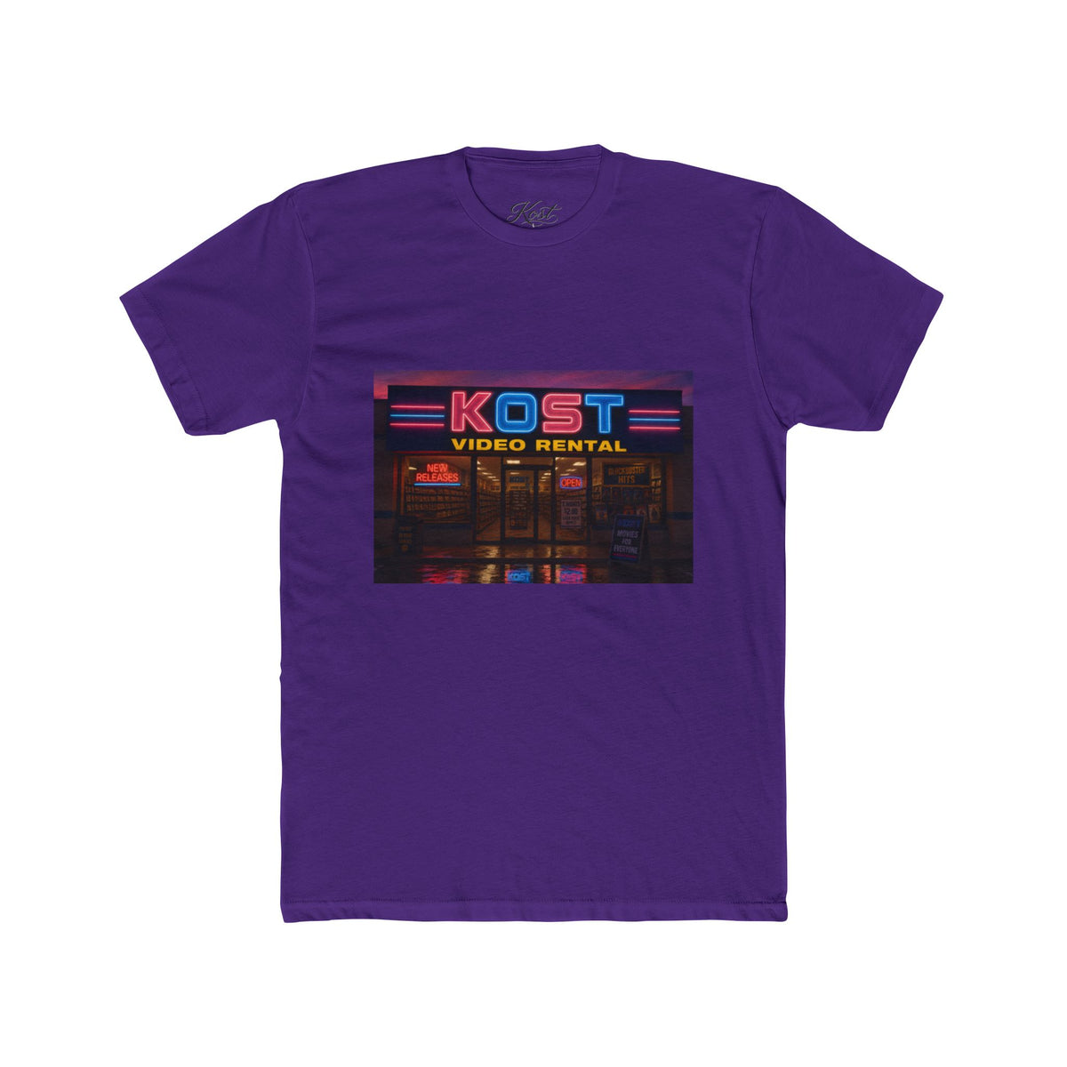 Kost Video Rental Retro Nostalgia Graphic T-Shirt