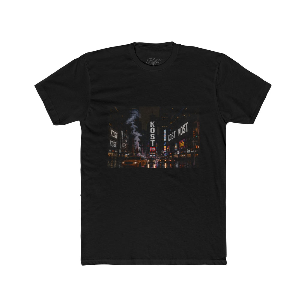 City Nightscape Tee — 'Lost' Neon Street Photography Shirt