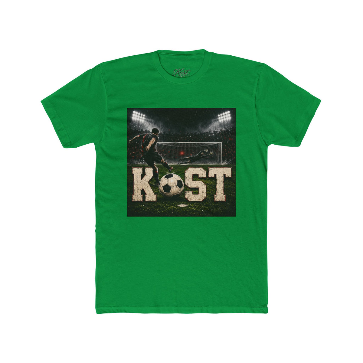 Soccer KOST Graphic Tee — Vintage Goalkeeper Stadium Shirt