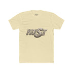 KOST Metallic Logo Tee - Retro Chrome Graphic T-Shirt