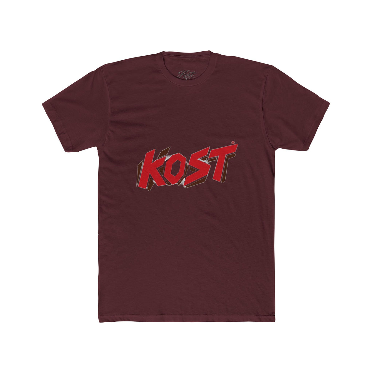 KOST Retro Logo T‑Shirt — Bold Red Graphic Tee