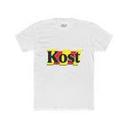 Kost Graphic Tee – Retro Yellow & Red Logo T-Shirt