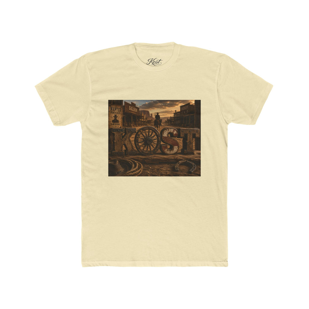 Vintage Industrial Steampunk Cityscape Graphic T-Shirt
