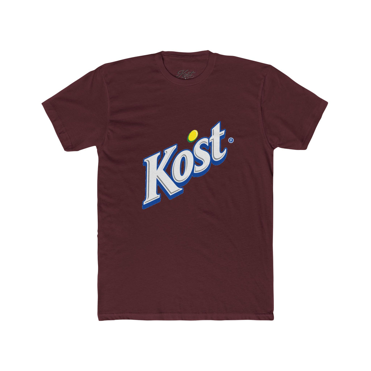Kost Logo Tee — Retro Script Graphic T-Shirt