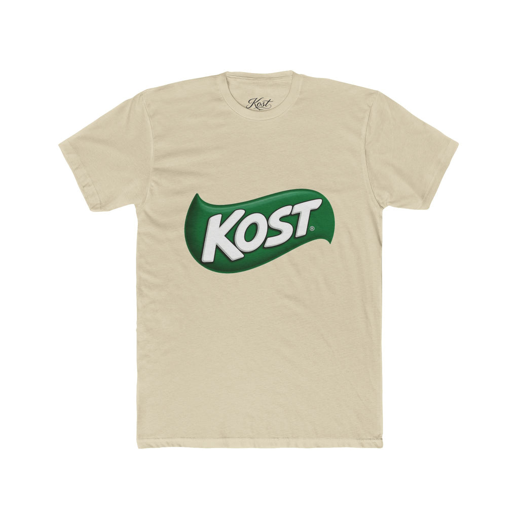 Kost Logo Tee — Retro Green Badge Graphic T-Shirt