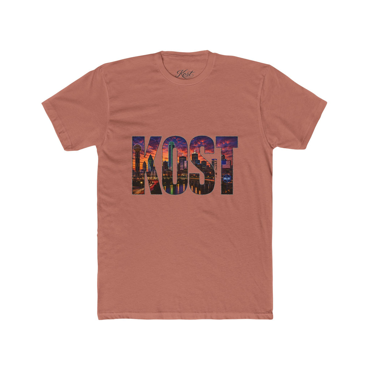 KOST Cityscape Graphic Tee — Urban Skyline Lettered T-Shirt