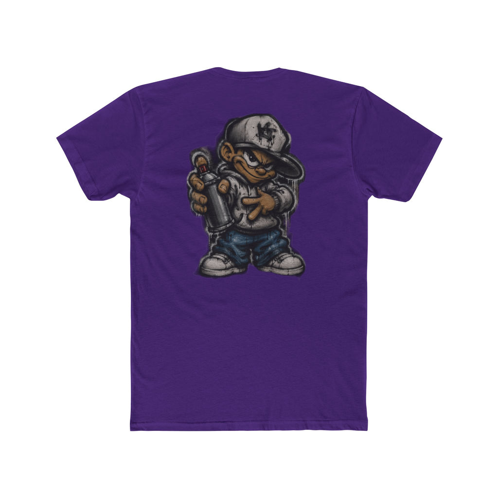 Crew Tee — KOST Graffiti Logo & Urban Character Streetwear