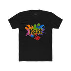 Kost Rainbow Paint Splash Tee — Colorful Graphic Cotton T-Shirt