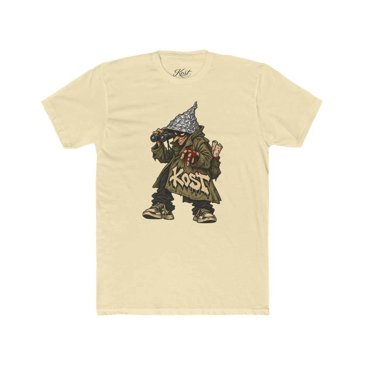 Street Gnome Graphic Tee — 'Kost' Urban Gnome Illustration