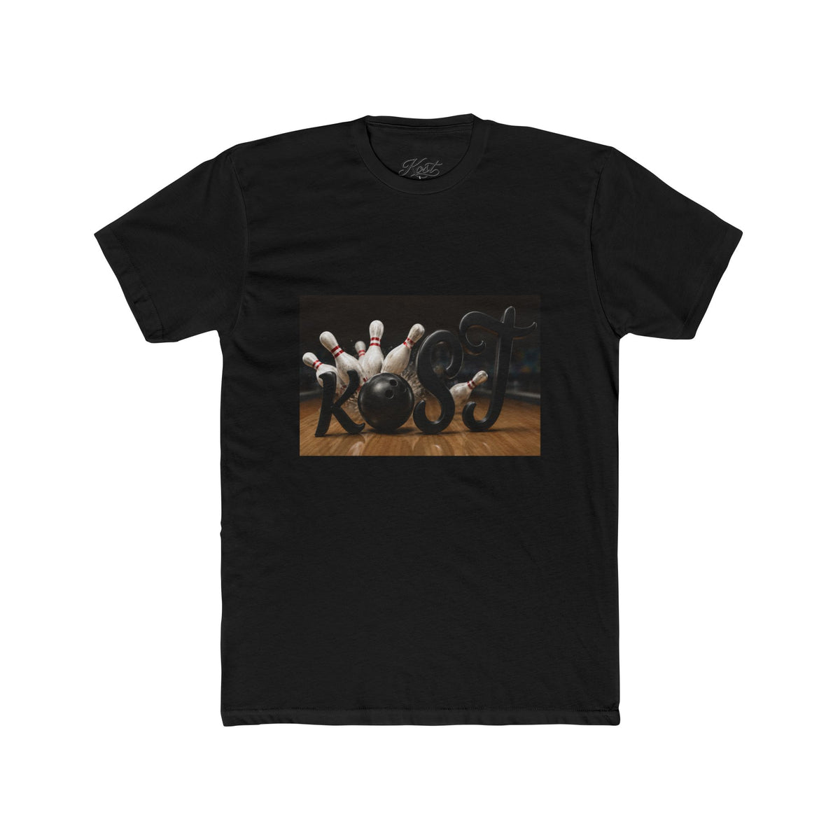 Bowling Strike T‑Shirt — Vintage Pins & Ball Graphic Tee for Bowlers