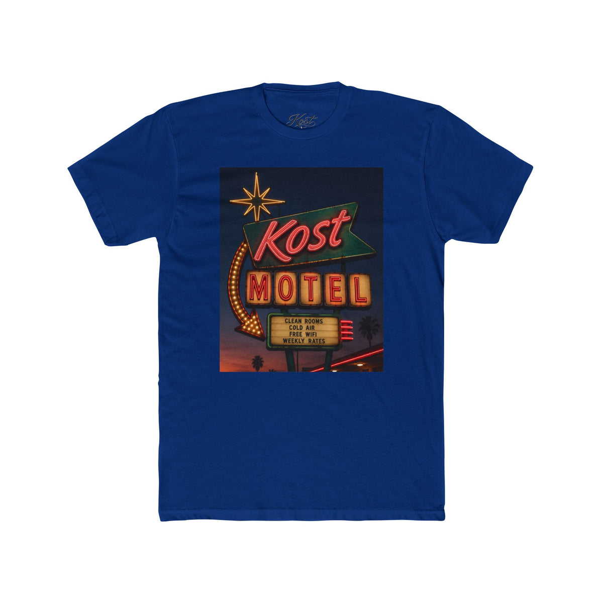 Kost Motel Vintage Roadside Sign Graphic T-Shirt