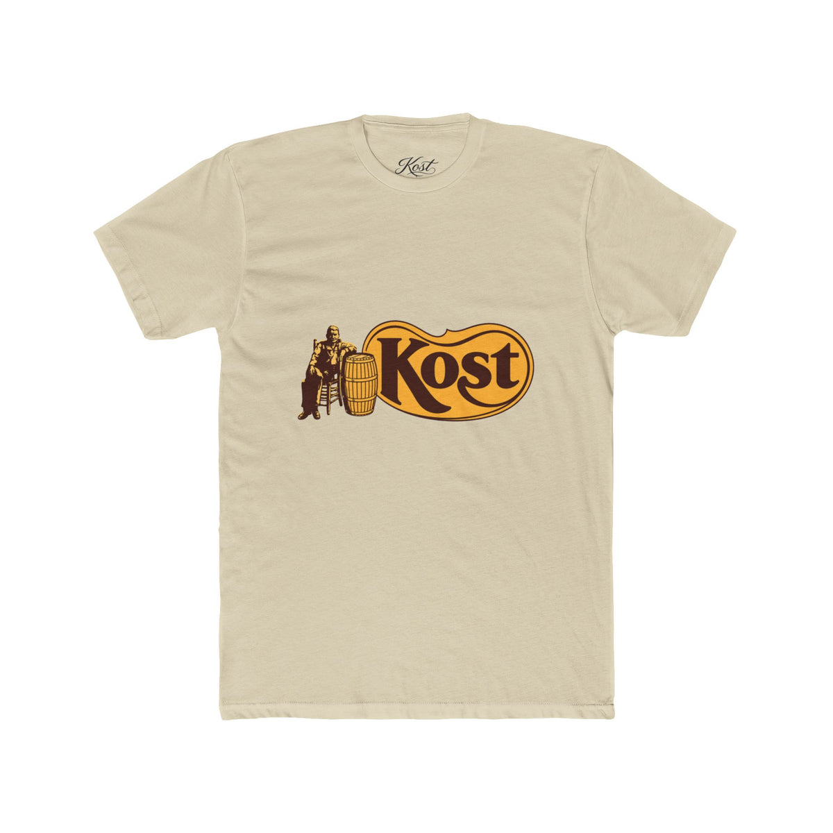 Kost Beer Graphic Tee — Vintage Brewery Logo T-Shirt