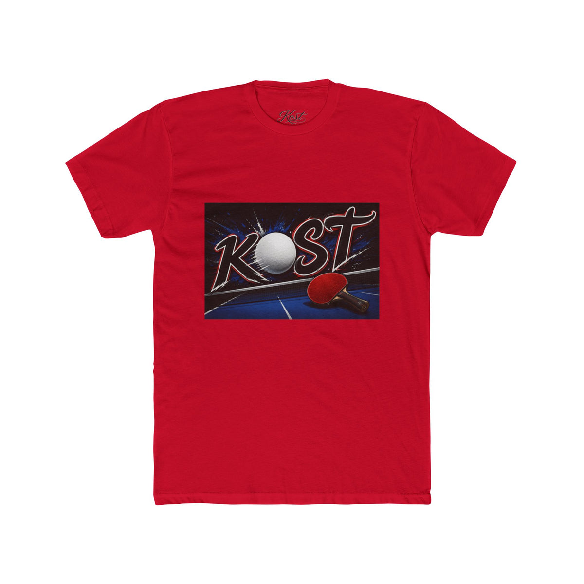 Retro Ping Pong Tee — 'Kost' Table Tennis Graphic T-Shirt
