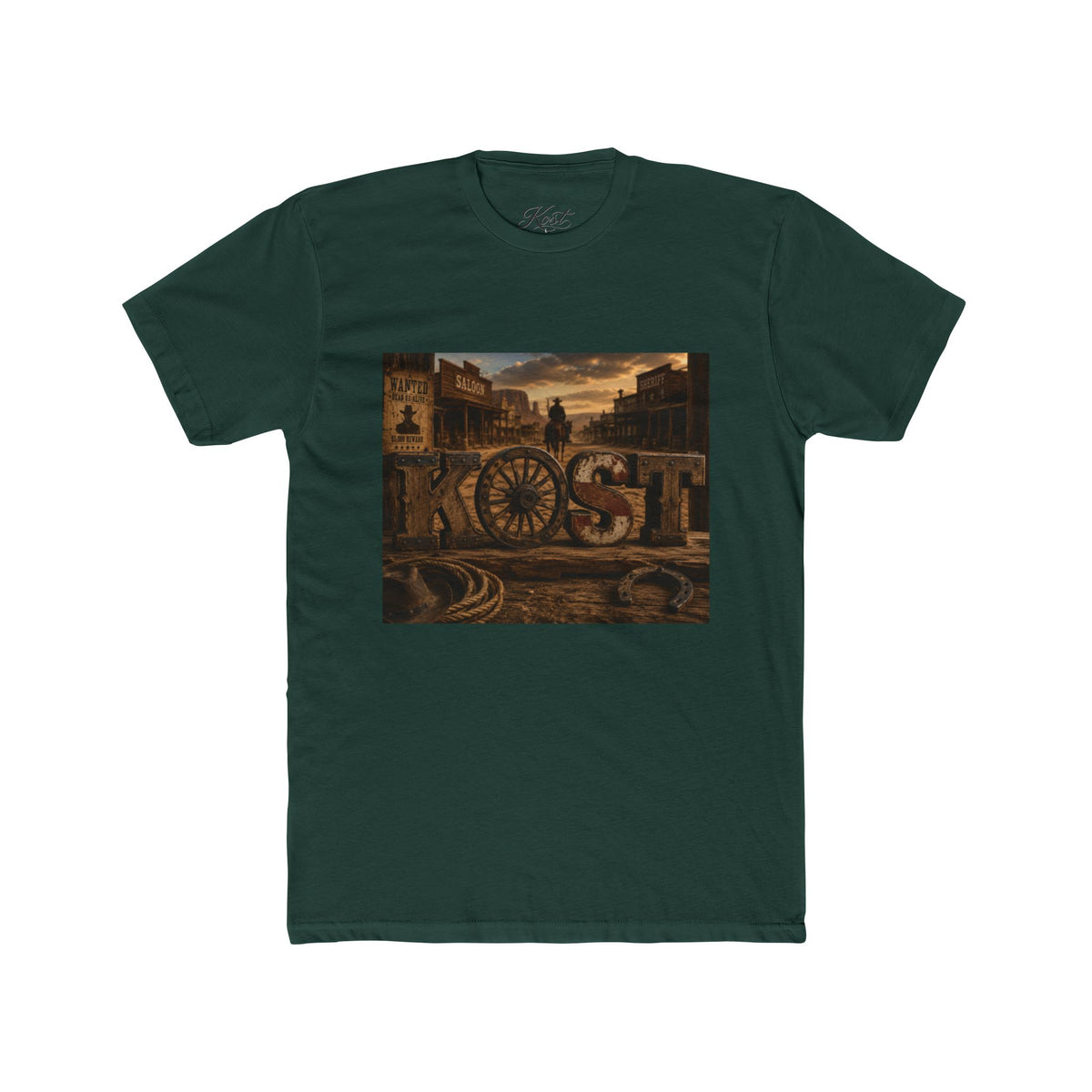 Vintage Industrial Steampunk Cityscape Graphic T-Shirt