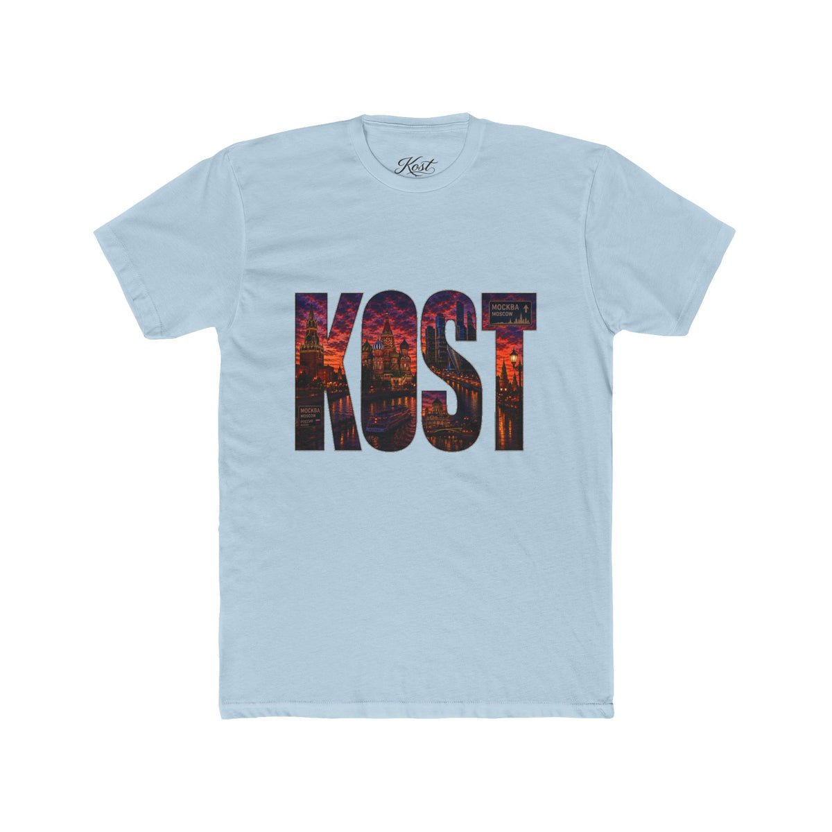 KOST Sunset Logo Tee — Graphic Crewneck T-Shirt