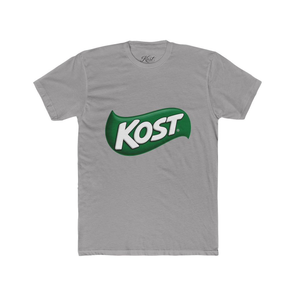 Kost Logo Tee — Retro Green Badge Graphic T-Shirt