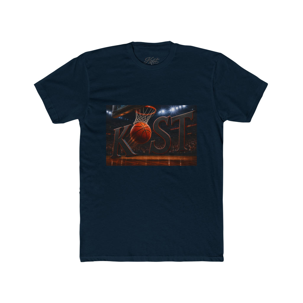 Basketball Hoop Graphic Tee — "Kobe" Dunk Design