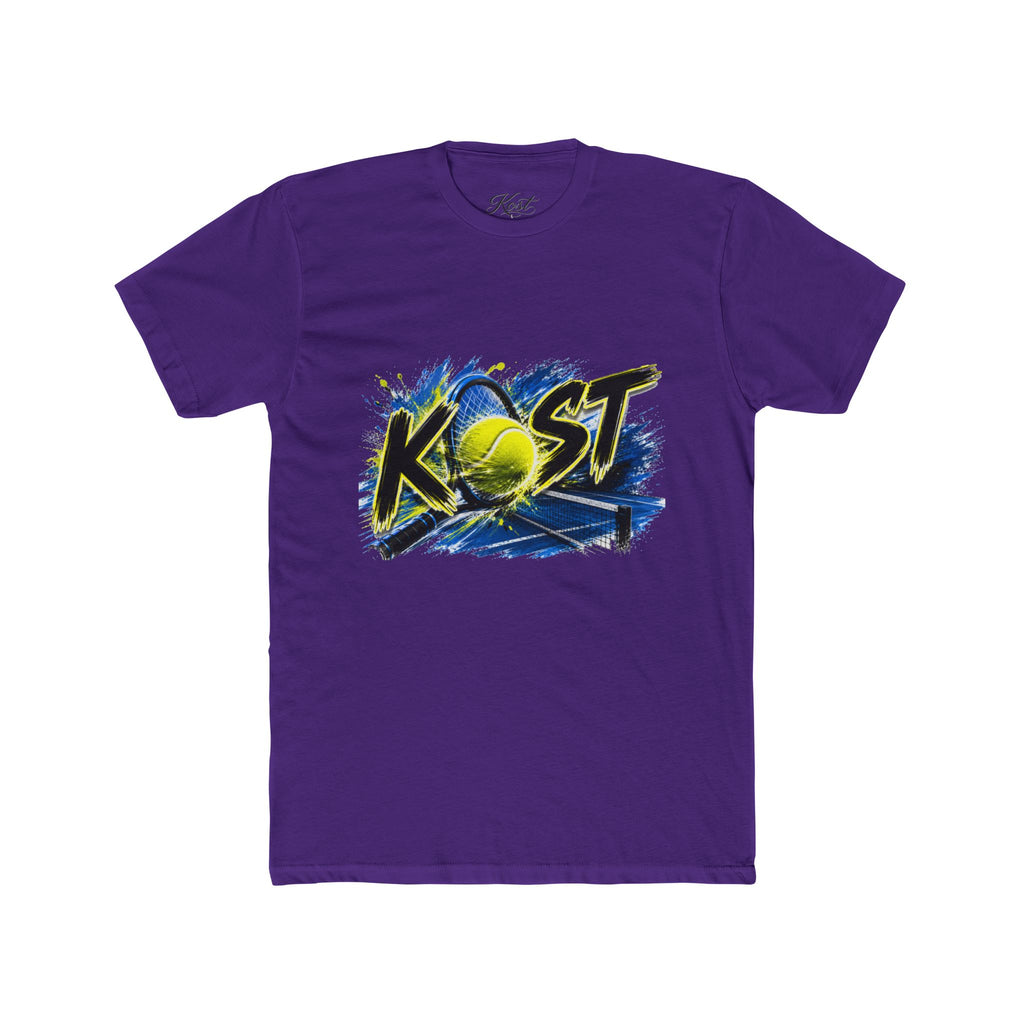 Tennis Graphic Tee — "KOST" Bold Tennis Ball Design