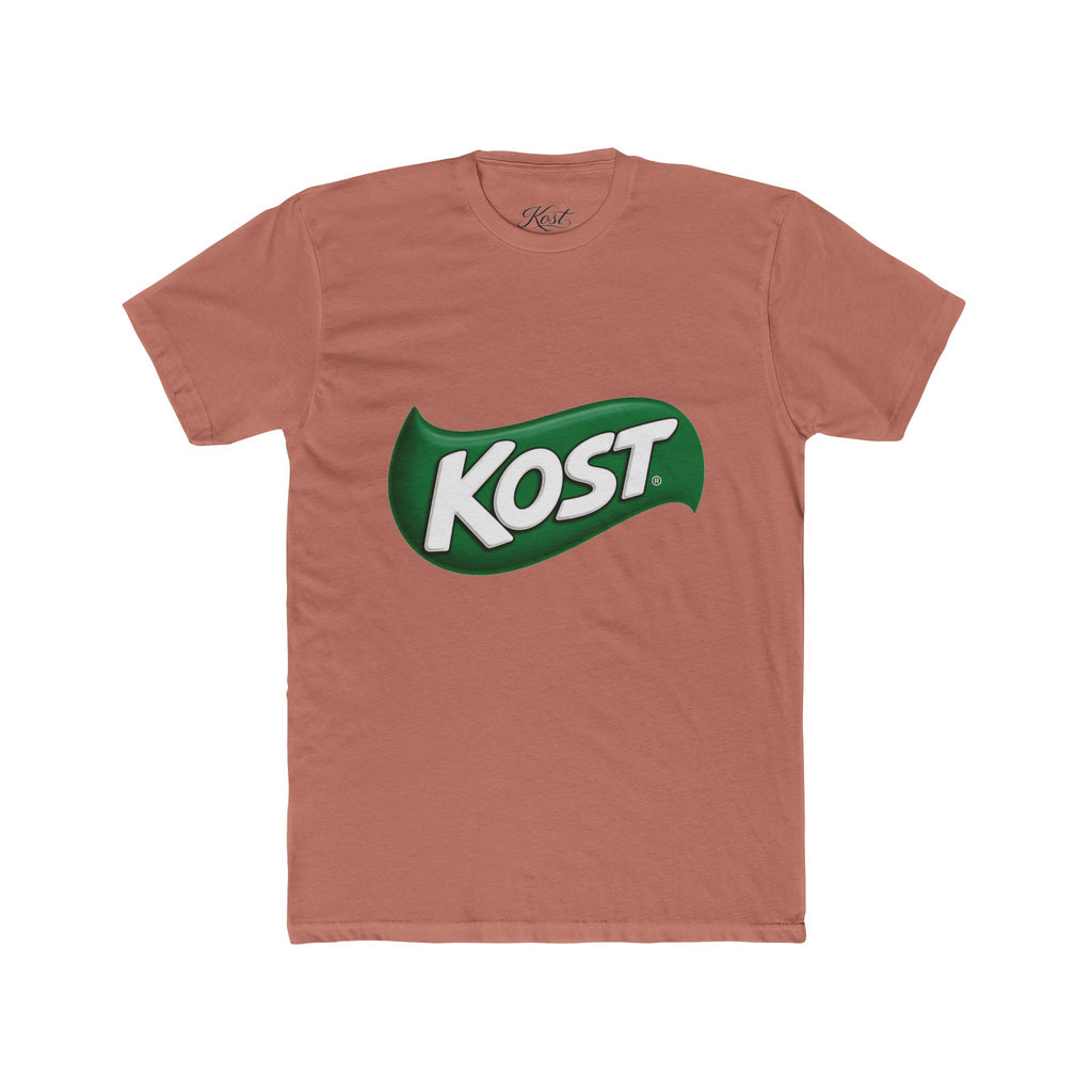 Kost Logo Tee — Retro Green Badge Graphic T-Shirt