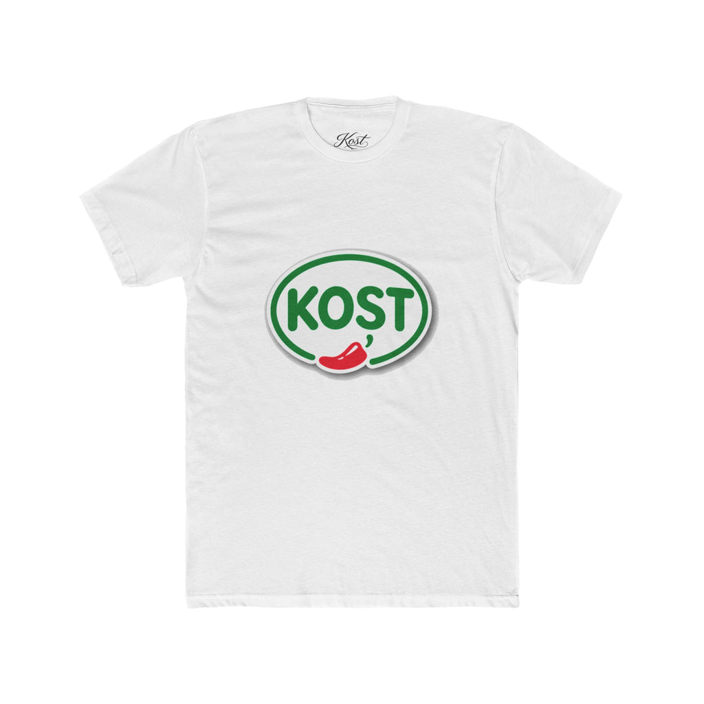 KOST Logo Tee — Retro Chili Pepper Graphic T-Shirt