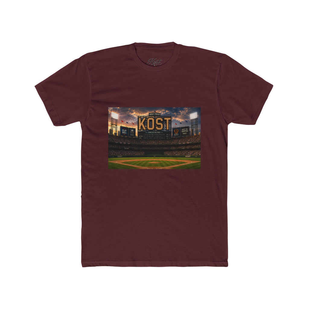 KOST Stadium Baseball Tee — Vintage Ballpark Graphic T-Shirt