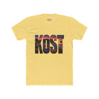 KOST Cityscape Tee — Sunset Photo Lettering Graphic T‑Shirt